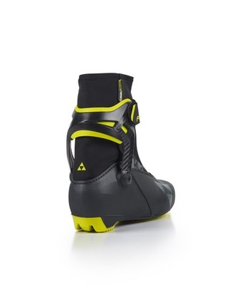 Fischer RC5 Combi Men's Cross Country Ski Boots, Black/Yellow, M42