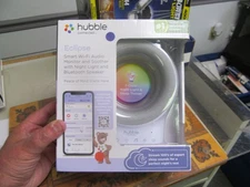 Hubble Connected Eclipse Smart Wi-Fi Audio Monitor And Soother With Night Light