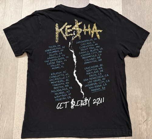 Kesha 2011 Cannibal Tour doppelseitiges T-Shirt - Medium - Bild 2 von 4