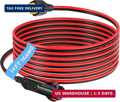 cigarette lighter to xt60 male car charging cable ABS+PC Fireproof Material Cigarette Lighter Male to XT60