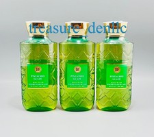 Bath  Body Works PISTACHIO GLAZE Body Wash Shower Gel 10oz Set of 3 New