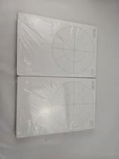 20 pc Lot, UNIT CIRCLE POLAR GRID GRAPH WHITE DRY ERASE, 11" x 16" MARKER BOARD