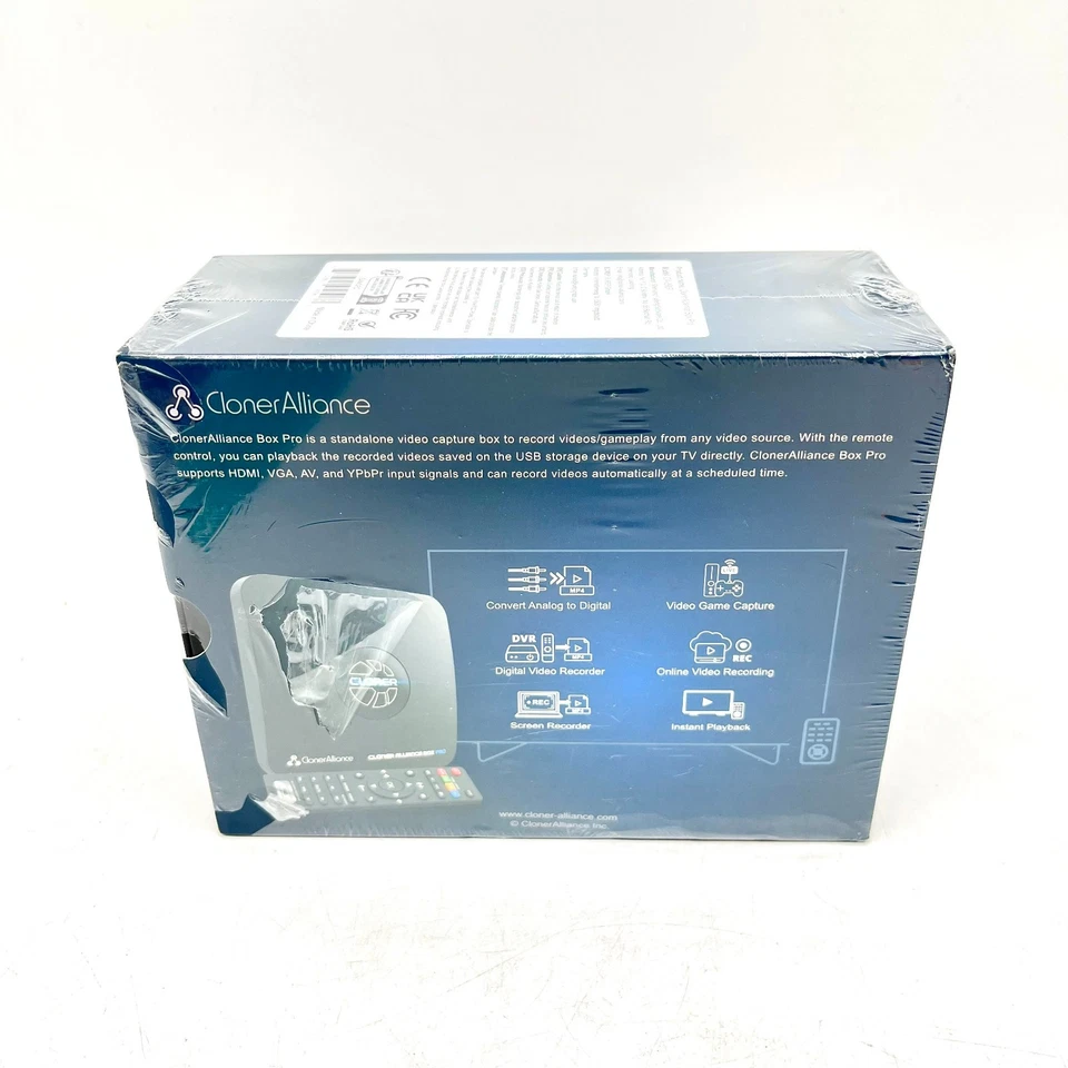 Cloner Alliance Box Pro Standalone Video Recorder/Digital Video Recorder: 1080p - Image 2 of 4