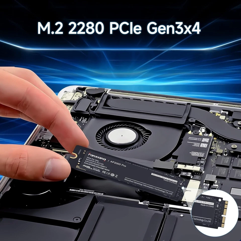 2TB Mac SSD for Apple MacBook Air 2013-2015 MacBook Pro 2013-2016 Mac Mini 2014 - Image 4 of 4