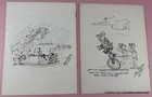 1957 Lot of (2) Traffic Patter Honda AFB Texas USAF Hobby Shop Aircraft Models — photo 5
