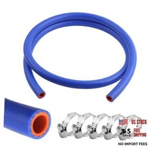 5Ft x ID Silicone Heater Hose,Reinforced High Temp Silicone Hose Kit with 5/8"