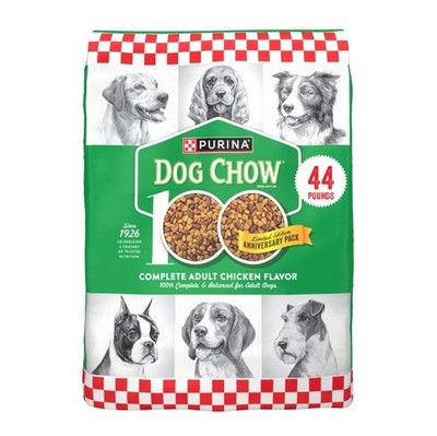 Purina Dog Chow Complete High Protein Adult Dog Food 44LB Chicken FS