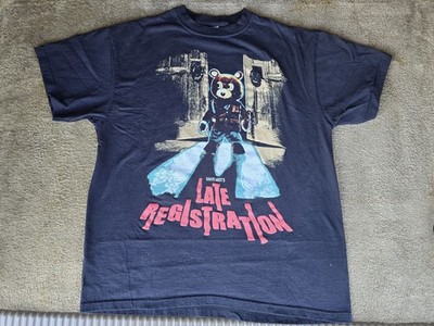 Kanye West Late Registration Shirt XL Reprint Rap Tee Touch The