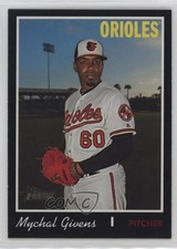 2019 Topps Heritage High Number SP Black Border /50 Mychal Givens #721 lc0