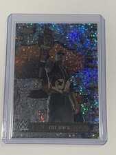 2025 Topps Chrome WWE x Cactus Jack The Rock Speckle Refractor #/299