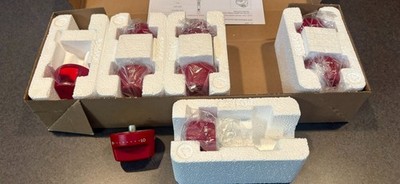 ~~WOLF RED KNOBS DUAL FUAL Range knobs 9039690 36'' RANGE 8 KNOBS/COVER SEL...NIB