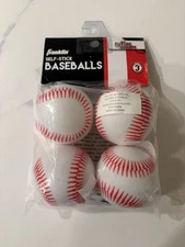 Franklin Sports Future Champs Self-Stick Baseballs. Ages 3+. Brand New