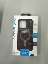 Speck Presidio2 Grip MagSafe with ClickLock Case for Apple iPhone 15 Pro Max
