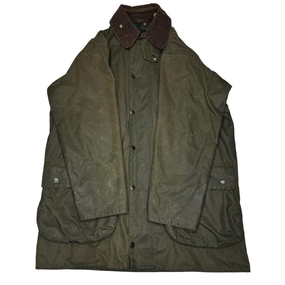 Barbour A400 Northumbria Wax Jacket Vintage 1995 90s Sage Green