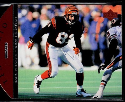 1996 Upper Deck Carl Pickens Team Trio #TT62 Cincinnati Bengals FOOTBALL