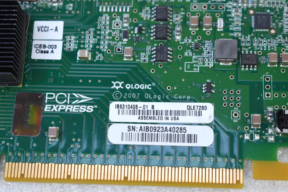 QLogic QLE7280 20Gbps Single Port DDR 4x InfiniBand to PCIe x16 Adapter - Image 4 of 4