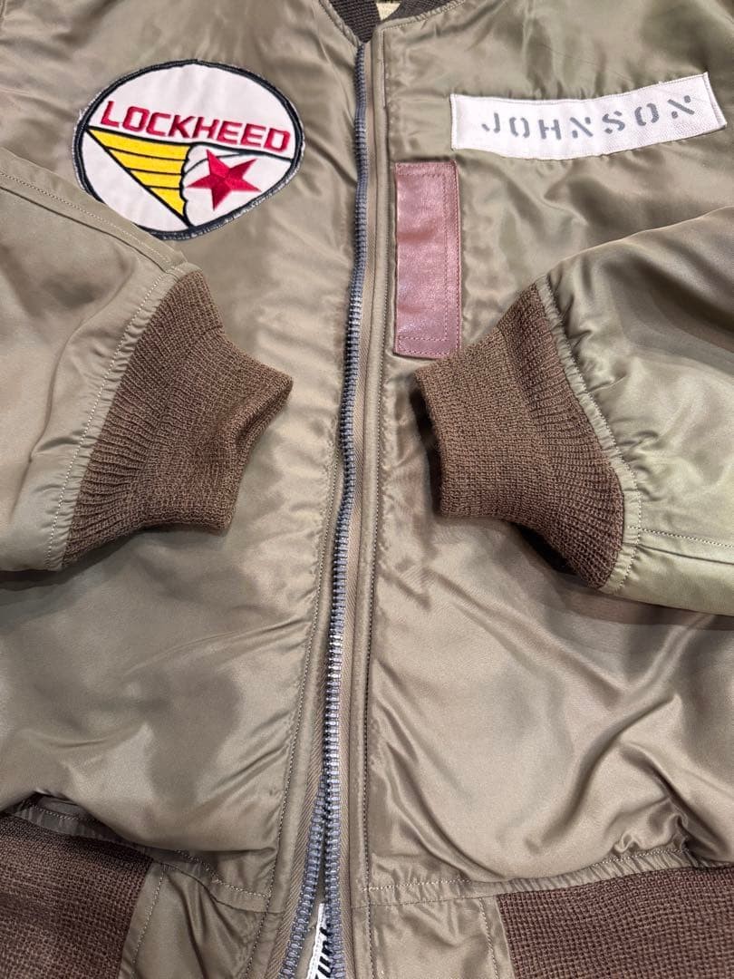Buzz Rickson's Flight Jacket B-15C MOD Mint 38 Si… - image 3