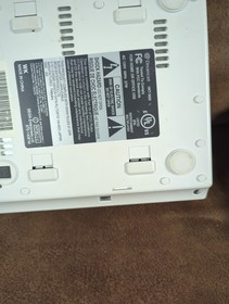 SEGA Dreamcast Console with two controllers and game  - White