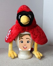 NEW MLB St. Louis Cardinals SGA Plush Hat Embroidered Logo Red Fredbird 4/21/24