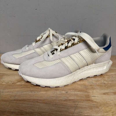 Adidas Retropy E5 Womens Size 11 Off White Gray Gold Athletic Running Shoes