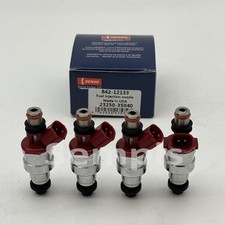 4X DENSO Fuel Injectors 23250-35040 For Toyota 4Runner Pickup T100 22RE 2.4L OEM