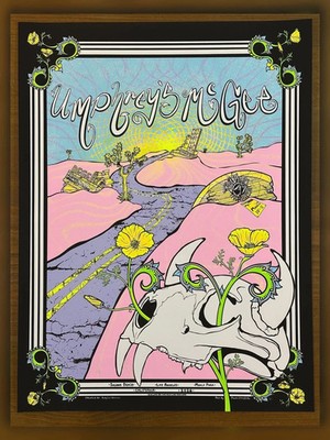 Umphrey's McGee California 2026 Gig Poster Music Wall Decor