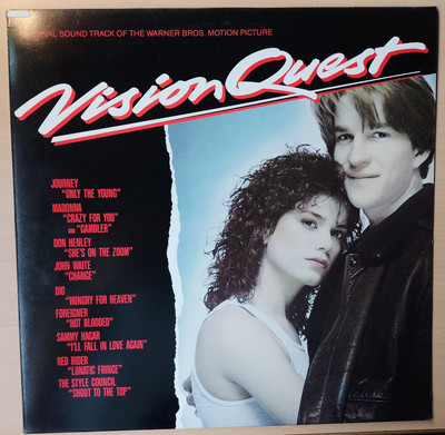 LP Soundtrack Vision Quest Promo 1985 neuwertig profess. ger.