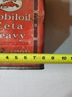 Antique 1 Gallon Gargoyle Mobiloil Zeta Heavy Oil Can — photo 7