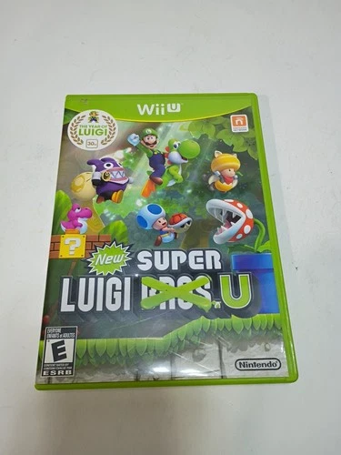 Nintendo New Super Luigi U Wii U NTSC-U/C Platformer Multiplayer Action Game