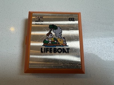 Rettungsboot - vollständig getestet - TC-58 - Game & Watch - 1983 Vintage - RAR! Rettungsboot
