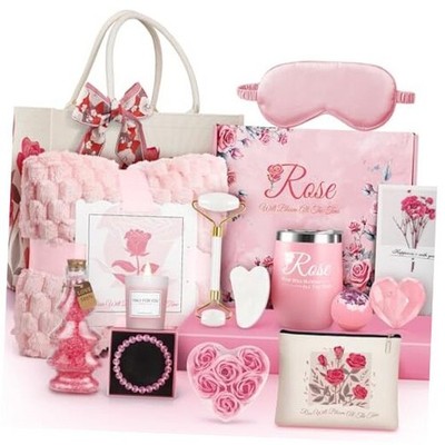 Birthday Pamper Gifts for Women, Get Well Soon Gifts Package, Self Care 