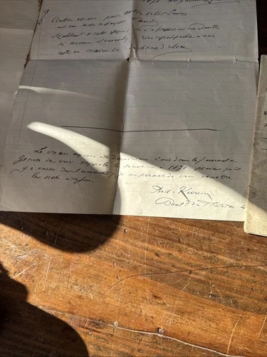 Document 19eme Frédéric Kursner Héraut De Genève Généalogie Passeport Suisse - Foto 23 di 23