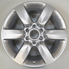2007-2015 Nissan Titan 20x8 Oem Reconditioned Silver 6 Spoke Wheel 62580 62492