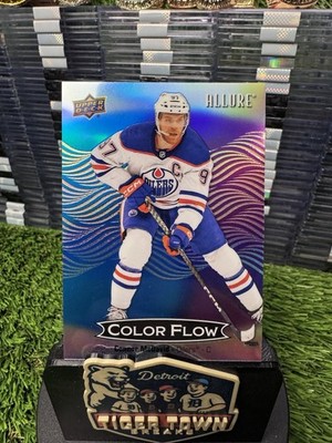 2024-25 Upper Deck Allure - Color Flow Connor McDavid #CFL-18 Blue Purple