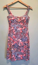 Tommy Bahama Tropical Sleeveless Stretch Dress Sz S