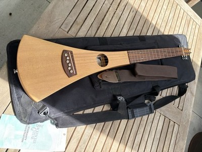 Martin Backpacker 6-String Right-Hand Acoustic Travel Guitar w/ Gig Bag, Strap