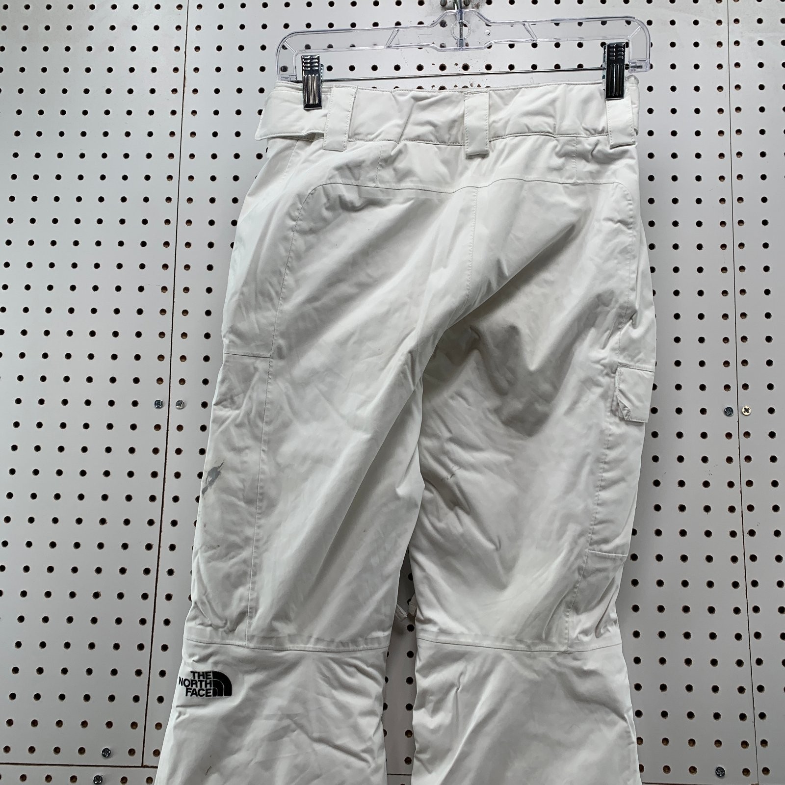 North Face Snow Pants Womens XS White Snowboard Ski Sfot Shell Nylon Blend thumbnail 11