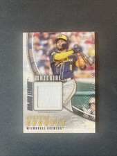 2025 Topps - Major League Material #MLM-JC Jackson Chourio MEM Game Patch!