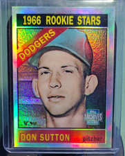Topps Archives Reserve 2001 Don Sutton Rookie Stars #288 Dodgers Baseball