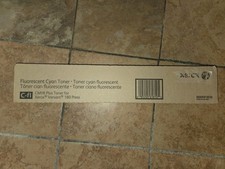 Xerox Fluorescent Cyan CMYK Plus Toner For Versant 180 Press 006R01810 Open Box
