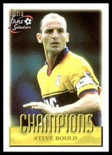 Steve Bould 1999 Futera Arsenal Fans' Selection #89 Arsenal FC Soccer READ