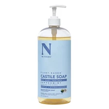 Dr Natural Castile Liquid Soap 32 Ounce Multi Purpose Body And Face Wash