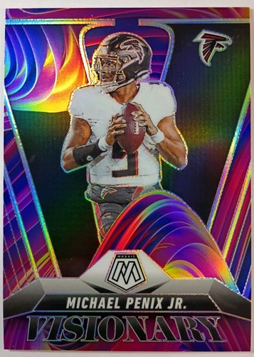 2025 Panini Mosaic - Visionary Michael Penix Jr. #1