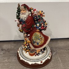 Bradford Exchange Santas Timeless Disney Trea...