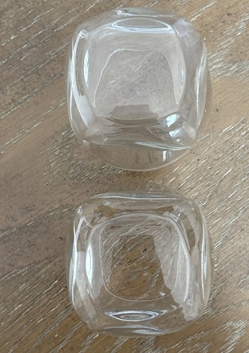 2er Set Luigi Bormioli Ravel Double Old Fashioned Glas 2029322 3 3/4" Italien - Bild 4 von 5