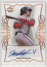 2021 Leaf Trinity Jesse Franklin V Jesse Franklin #BA-JF2 Auto v1x
