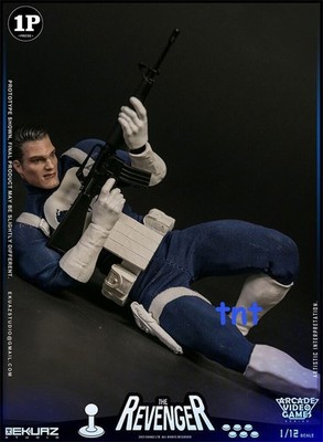 EKUAZ STUDIO 1/12 リベンジャー  EKS06 IN STOCK New The Punisher Revenger 1/12 Scale Action Figures EKUAZ