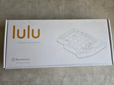 Boardsource XYZ Lulu 58 Key Split Keyboard Red Orange Case Assembly