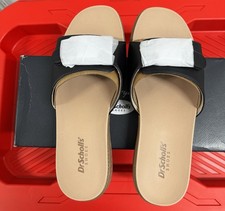 Dr. Scholl's Icon Now Sandal, Black, Size 6, New In Damaged Box  Please Read 