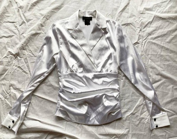 Women Donna Karan Shirt White 34 / XS / 42